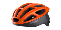 Cyklo přilba s headsetem R1, SENA (oranžová)