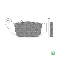 Brzdové destičky, NEWFREN (směs ROAD TOURING SINTERED) 2 ks v balení