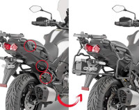 KLR4126 nosič bočních kufrů KAWASAKI Versys 1000 / 1000 SE / 1100 (19-25)