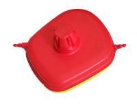 Vrchní kryt vzduchového filtru (pro mytí a údržbu) Beta, RTECH (červeno-žlutý)