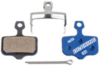 Brzdové destičky pro systémy AVID/SRAM, BRAKING (směs Race World Cup) 2 ks v balení