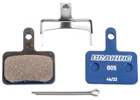 Brzdové destičky pro systémy SHIMANO, BRAKING (směs Race World Cup) 2 ks v balení