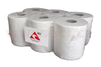 Maxi papírový ručník v roli do zásobníků MAXI, 100% celulóza, návin 135 m na roli - bílé (sada 6 ks)