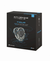 Bluetooth handsfree pro uzavřené a otevřené přilby CellularLine Interphone TOUR Twin Pack