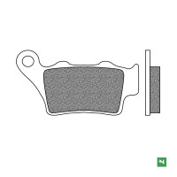 Brzdové destičky, NEWFREN (směs ROAD TOURING SINTERED) 2 ks v balení