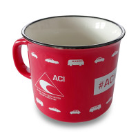 Porcelánový hrnek ve tvaru plecháčku #ACIclassic