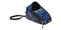 Tankbag na motocykl M2R, OXFORD (černý/modrý, s magnetickou základnou, objem 2 l)