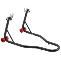 Zadní moto stojan A-pro na rolny černý CM-7564-BK