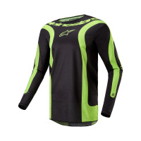 Dres FLUID LURV, ALPINESTARS (černá/žlutá fluo) 2024