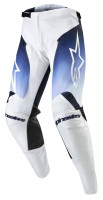 Kalhoty RACER HOEN, ALPINESTARS (bílá/modrá) 2024