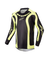 Dres RACER LURV, ALPINESTARS, dětský (černá/žlutá fluo)