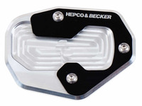 Rozšíření bočního stojanu Hepco Becker stříbrná/černá pro Harley Davidson Pan America (2021-)