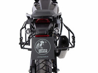 Sada nosičů a stříbrných kufrů Hepco Becker Cutout včetně sady Xplorer Cutout pro Harley Davidson Pan America (2021-) 
