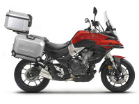 Kompletní sada hliníkových kufrů SHAD TERRA, 37L topcase 47L/47L boční kufry, včetně montážní sady a plotny SHAD Voge 500DS / 500DSX