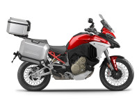 Kompletní sada hliníkových kufrů SHAD TERRA, 55L topcase 36L/47L boční kufry, včetně montážní sady a plotny SHAD Ducati Multistrada 1200 V4