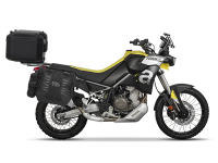 Kompletní sada sedlových brašen SHAD TERRA TR40 a  černého hliníkového 48L topcase, včetně montážní sady SHAD Aprilia Tuareg 660