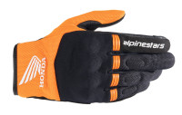 Rukavice COPPER HONDA kolekce, ALPINESTARS (černá/oranžová)