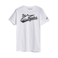 Triko LOS ANGELES TEE, ALPINESTARS (bílá)