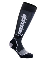 Ponožky MX PLUS, ALPINESTARS (černá/bílá) 2024