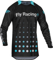 Dres EVOLUTION DST. FLY RACING - USA 2024 (černá/modrá)