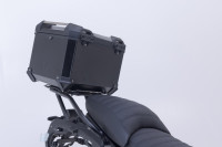 Sada horního kufru SW-MOTECH TraX 38l černý + top nosič pro BMW R1300GS