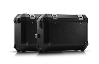 Yamaha Tracer 9 (20-) - sada bočních kufrů TRAX ION 37 l. s nosiči černé kufry