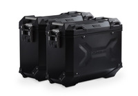 Yamaha Tracer 9 (20-) - sada bočních kufrů TRAX Adventure 37 l s nosičem - černé KFT.01.129.70000/B
