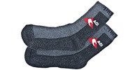 Ponožky černošedé termo, silné ACI (1 pár)