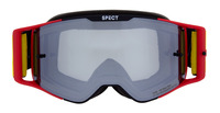 Brýle TORP, RedBull Spect (černé/červené matné, plexi stříbrné zrcadlové)