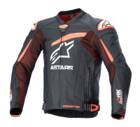 Bunda GP PLUS R 4 RIDEKNIT, ALPINESTARS (černá/červená fluo/bílá) 2026