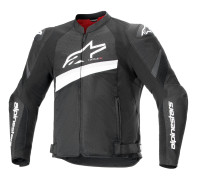 Bunda T-GP PLUS R 4 AIRFLOW, ALPINESTARS (černá/bílá) 2026