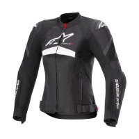 Bunda STELLA T-GP PLUS R 4 AIRFLOW, ALPINESTARS, dámská (černá/bílá) 2026