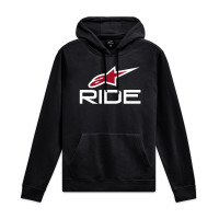 Mikina RIDE 4.0, ALPINESTARS (černá/bílá/červená)