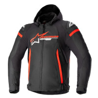 Bunda ZACA WATERPROOF, ALPINESTARS (černá/červená/bílá) 2026