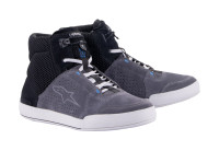 Boty CHROME AIR, ALPINESTARS (černá/šedá/modrá) 2026