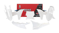 Sada plastů KTM, RTECH (bílo-černá, 6 dílů)
