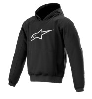 Bunda AGELESS HOODIE, ALPINESTARS (černá) 2026