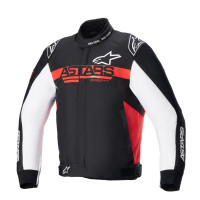 Bunda MONZA SPORT, ALPINESTARS (černá/červená/bílá) 2026