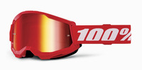 STRATA 2, 100% dětské brýle červené, červené plexi