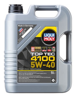 LIQUI MOLY Top Tec 4100 5W-40, syntetický motorový olej 5 l
