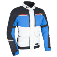 Bunda MONDIAL 2.0 DRY2DRY™, OXFORD ADVANCED (světle šedá/modrá/červená)