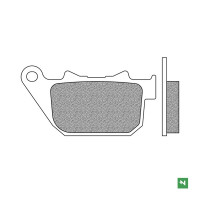 Brzdové destičky, NEWFREN (směs ROAD HD SINTERED) 2 ks v balení