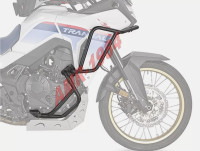 Spodní + horní padací rám Kappa KN1201 + KNH1201 pro HONDA XL 750 Transalp (23-)