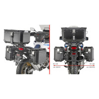 PLOS1178CAM trubkový nosič bočních kufrů OBKES33 pro Honda CRF 1100L Africa Twin (20-24)