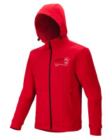 Mikina RACER MX FLEECE, ALPINESTARS (červená) 2026