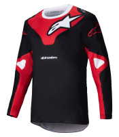Dres RACER VEIL, ALPINESTARS (černá/červená) 2025