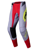 Kalhoty TECHSTAR MELT, ALPINESTARS (červená/šedá) 2025