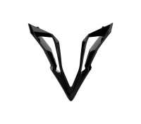 Kryt bradové ventilace pro přilbu WRAAAP, AIROH (černý lesklý)