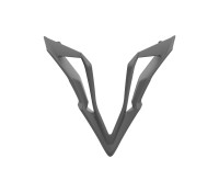 Kryt bradové ventilace pro přilbu WRAAAP, AIROH (antracitový matný)