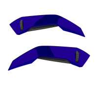 Vrchní kryt ventilace pro přilbu CONNOR, AIROH (Achieve - modrý lesklý)